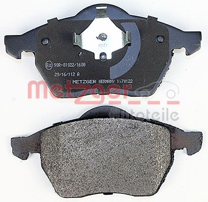 METZGER 1170122 Bremsbelagsatz, Scheibenbremse